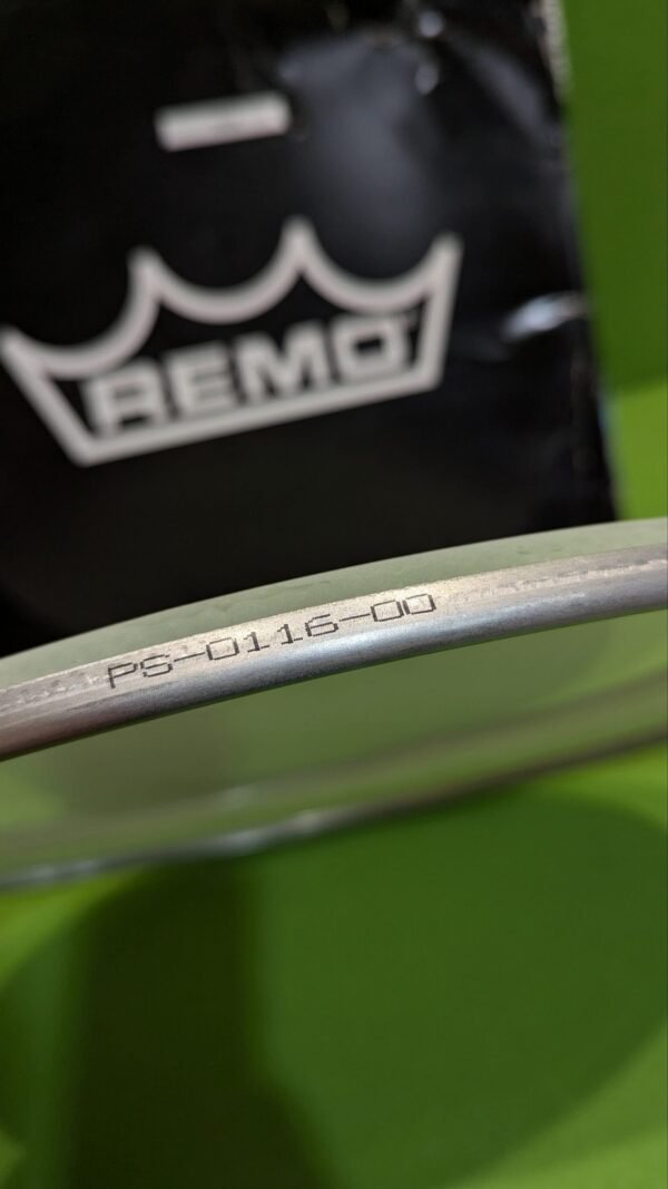 Parche Tom Remo Pinstripe Blanco Rugoso 16" PS-0116-00