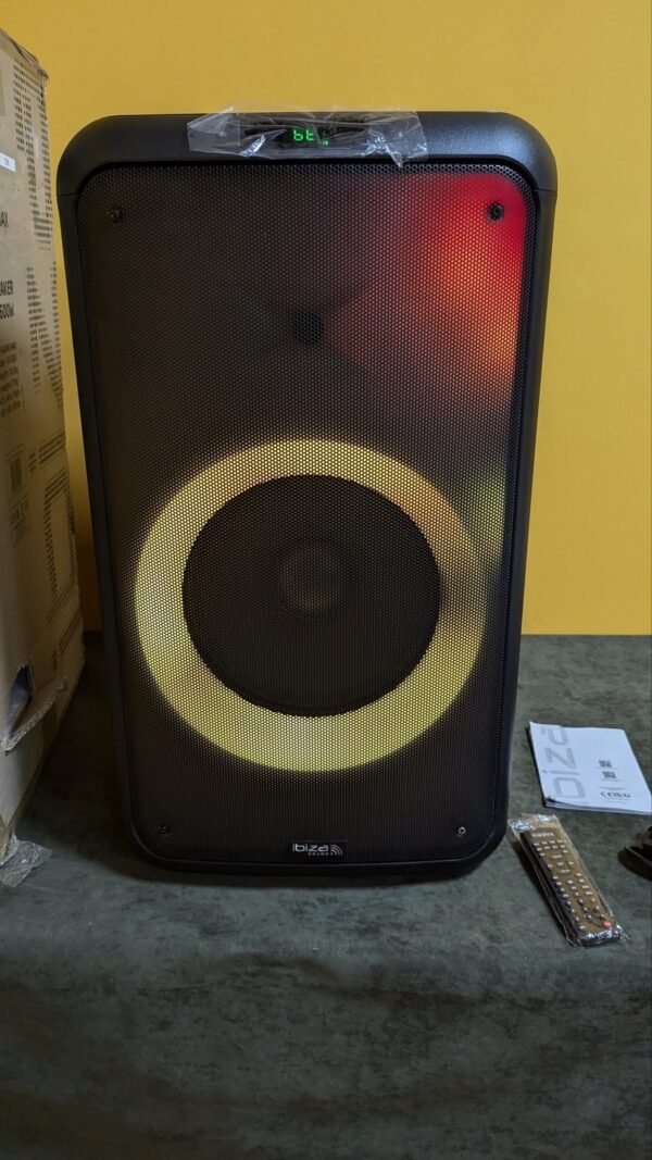Altavoz Ibiza Street Wave MAX 600W