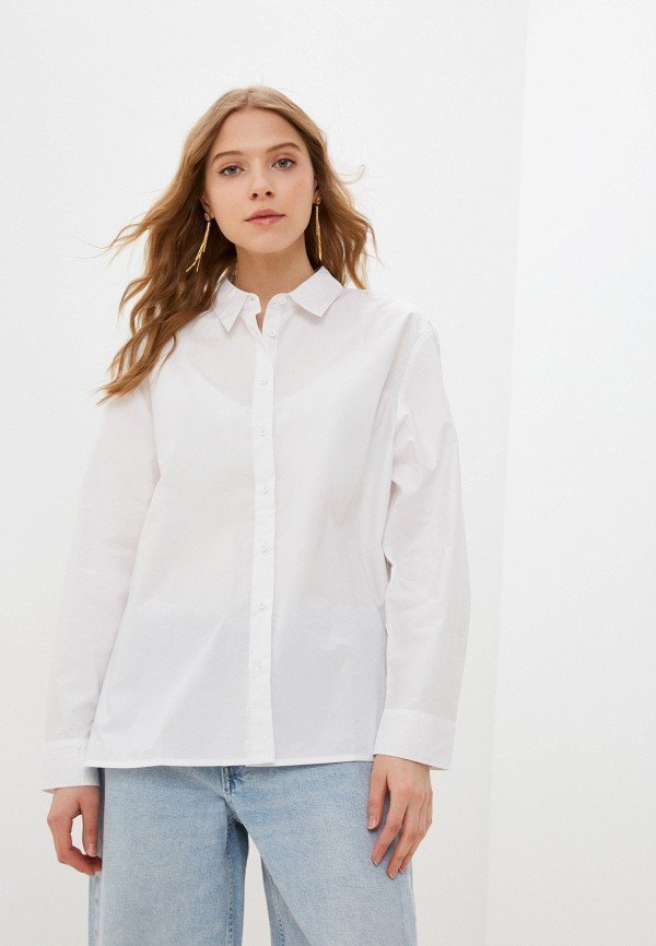 Camisa Benetton blanca de mujer