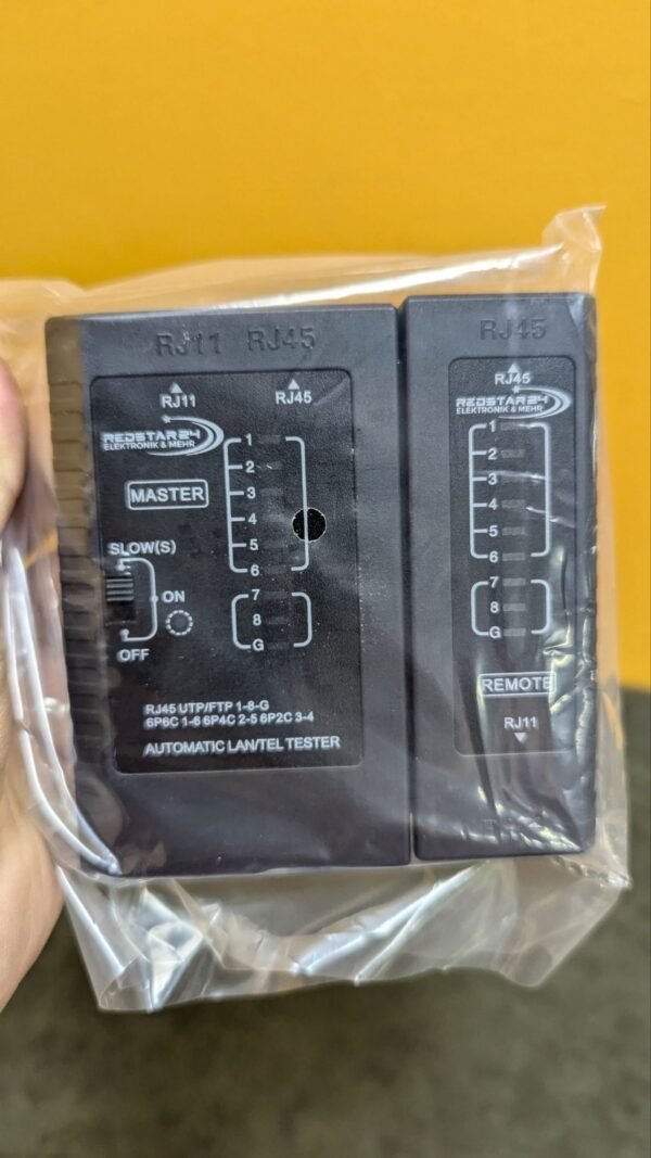 RedStar24 Comprobador RJ45 Probador Red