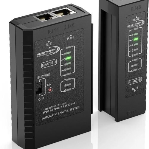 RedStar24 Comprobador RJ45 Probador Red