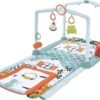Fisher-Price Gimnasio casita de campo 2 en 1 Alfombra de actividades
