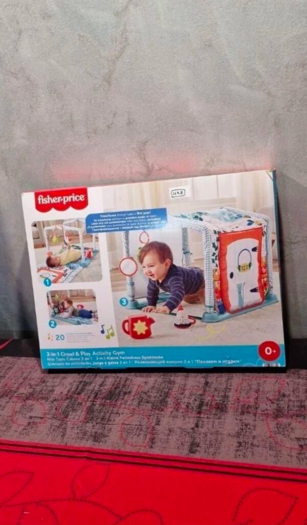 Fisher-Price Gimnasio casita de campo 2 en 1 Alfombra de actividades