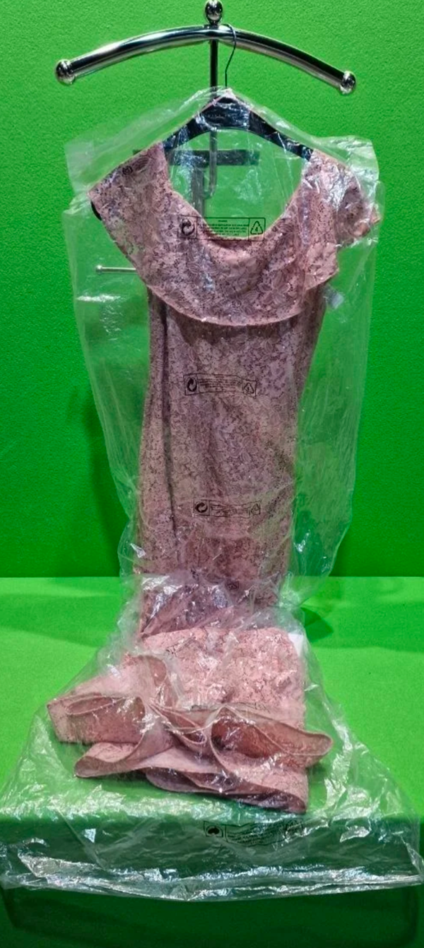 Gina Bacconi Vestido largo de encaje con lentejuelas Amara