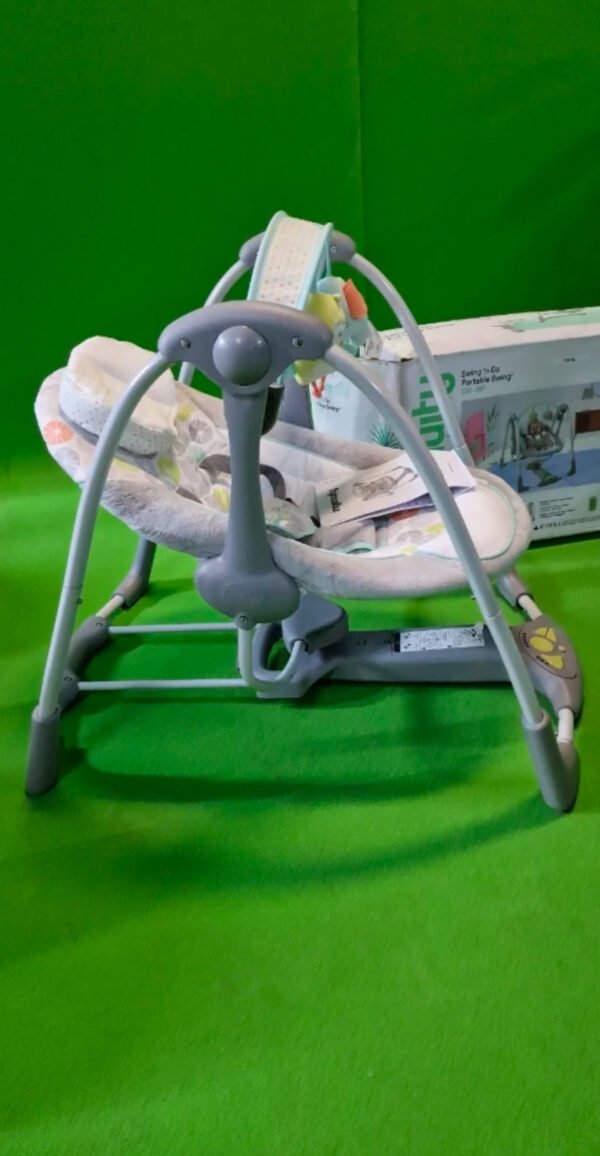 Ingenuity, Columpio Compacto Plegable Hugs & Hoots, hasta 9 kg