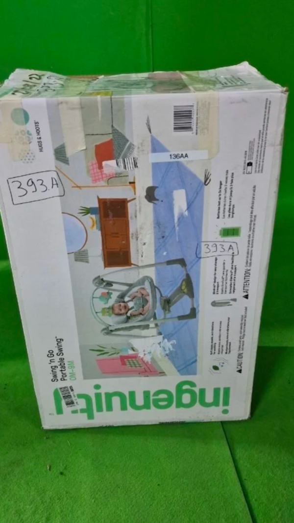 Ingenuity, Columpio Compacto Plegable Hugs & Hoots