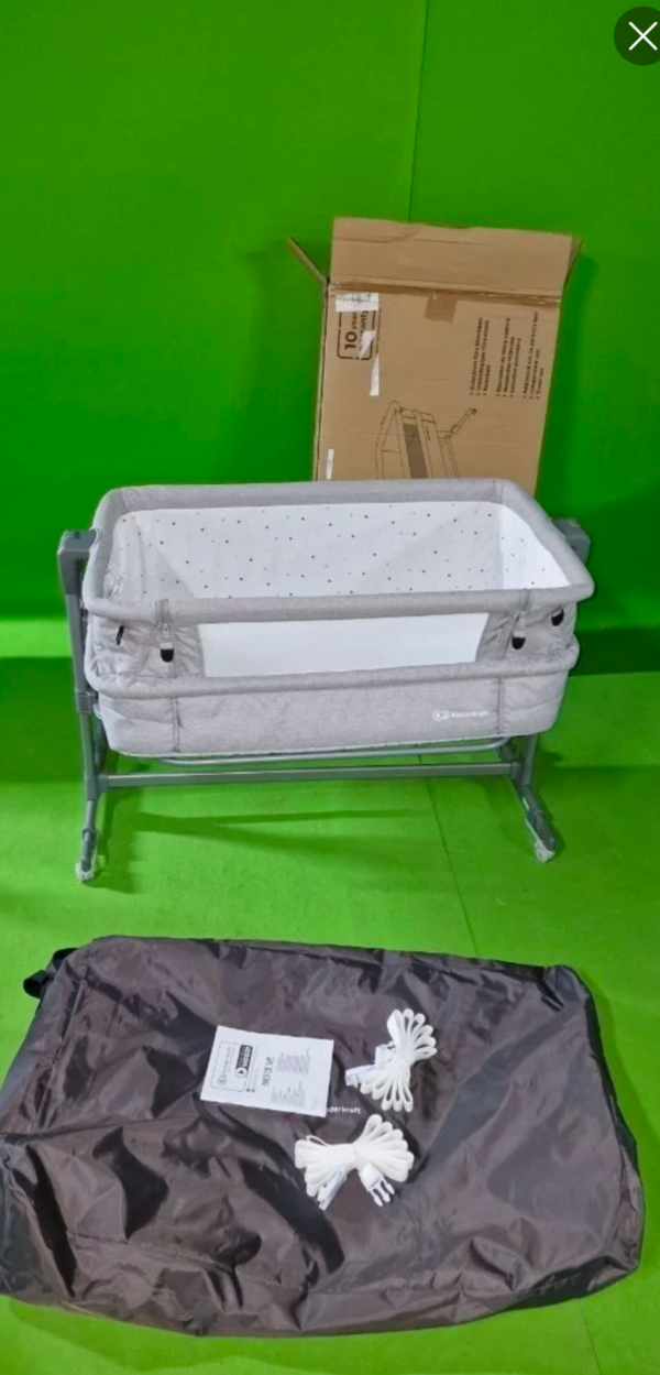 Kinderkraft NESTE UP Cuna Colecho para Bebé con Colchón