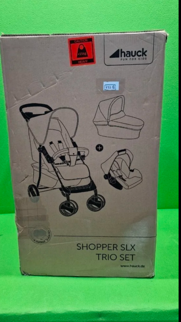 Hauck Shopper SLX Trioset Carrito Bebe 3 en 1