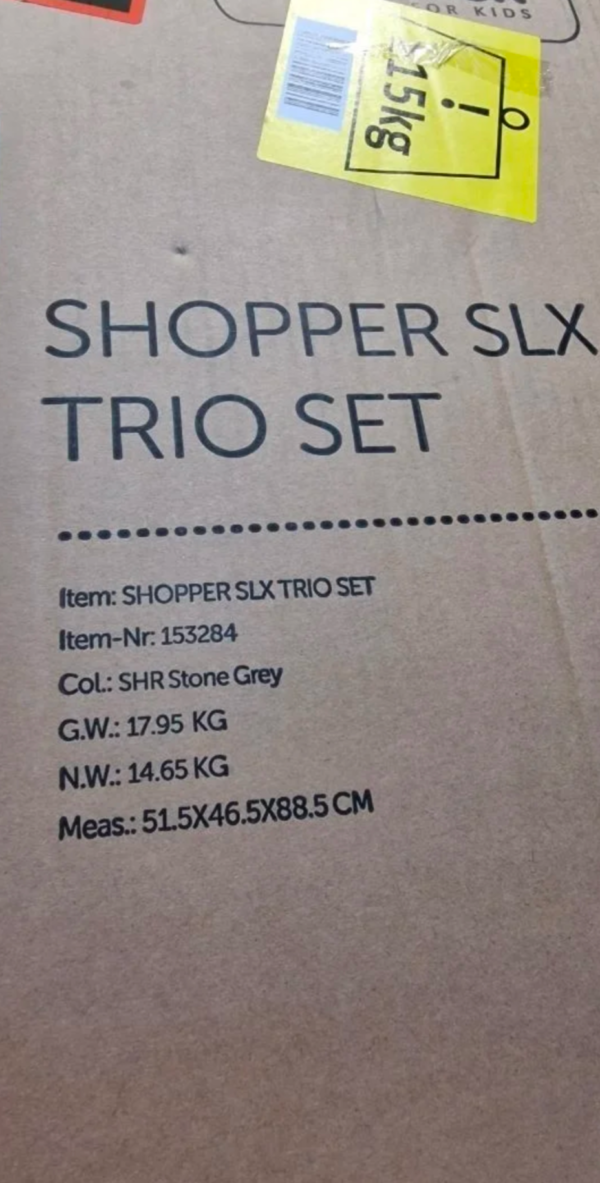 Hauck Shopper SLX Trioset Carrito Bebe 3 en 1