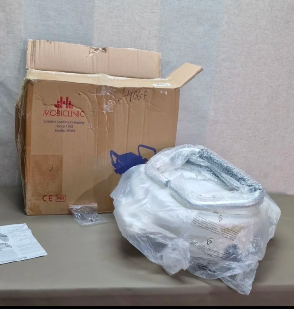 Mobiclinic, Elevador WC para adultos con reposabrazos, Guadiana