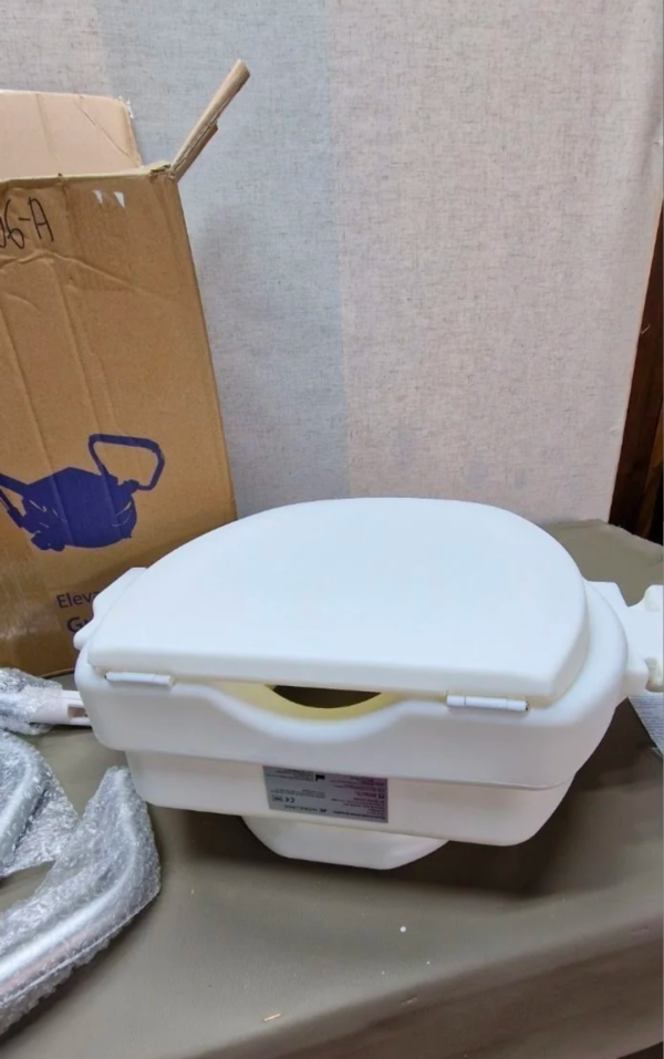 Mobiclinic, Elevador WC para adultos con reposabrazos, Guadiana