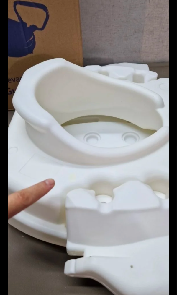 Mobiclinic, Elevador WC para adultos con reposabrazos, Guadiana