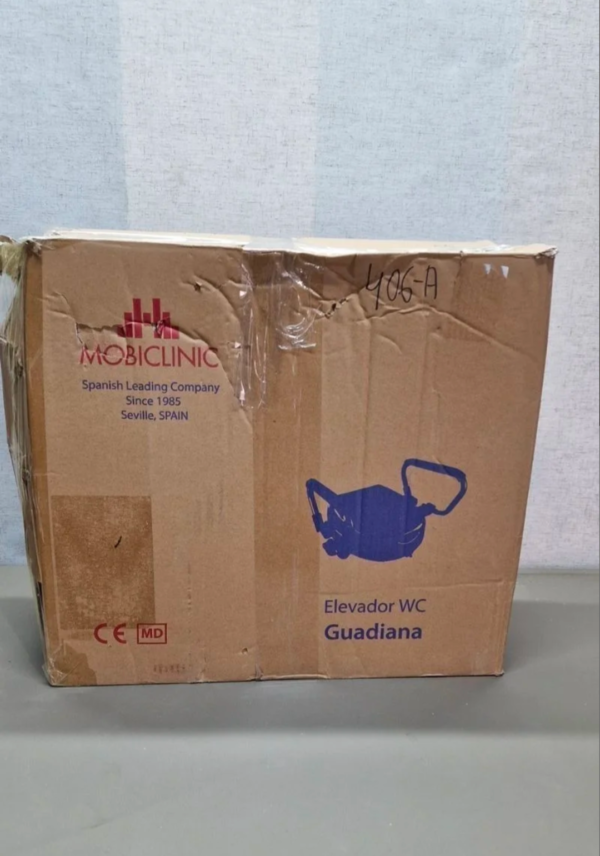 Mobiclinic, Elevador WC para adultos con reposabrazos, Guadiana