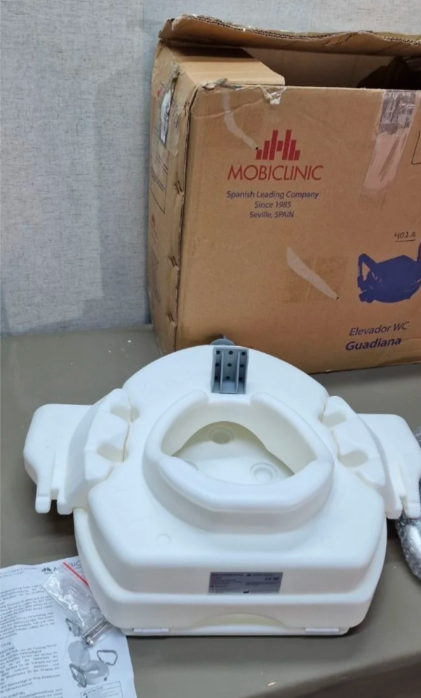 Mobiclinic, Elevador WC para adultos con reposabrazos, Guadiana
