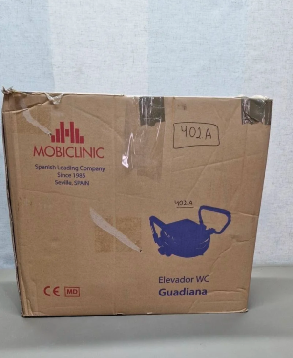 Mobiclinic, Elevador WC para adultos con reposabrazos, Guadiana