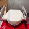 Mobiclinic, Elevador WC para adultos con reposabrazos, Guadiana