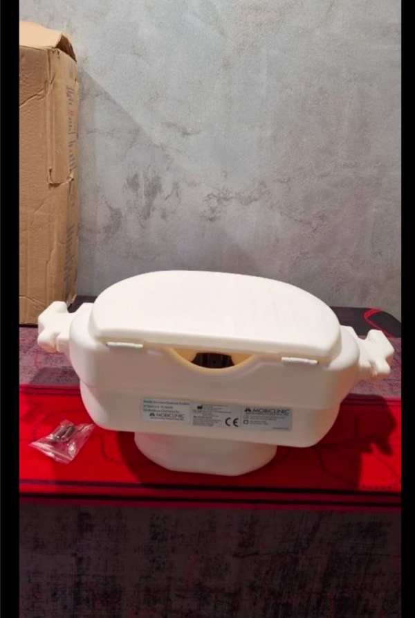 Mobiclinic, Elevador WC para adultos con reposabrazos, Guadiana