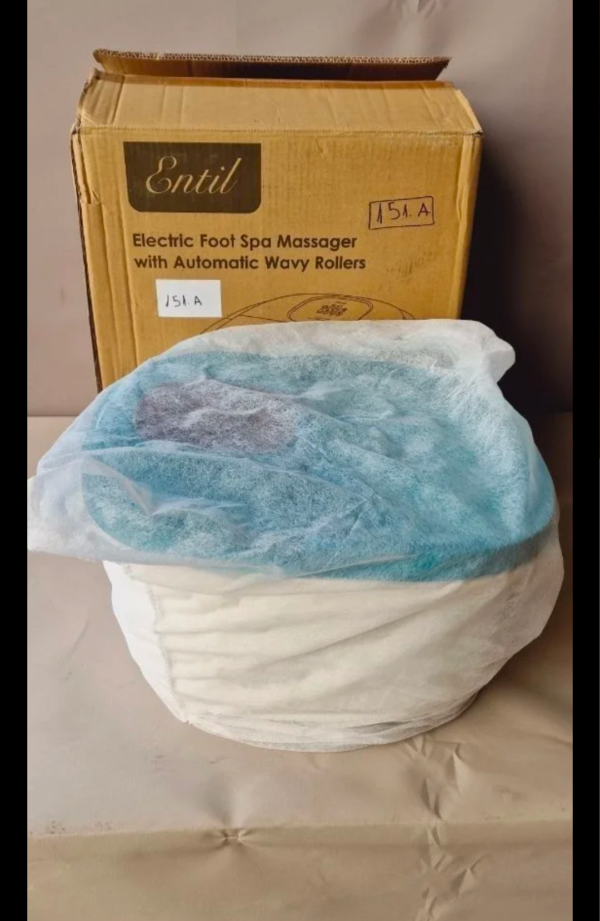 Masajeador de pies con 6 rodillos de masaje automáticos