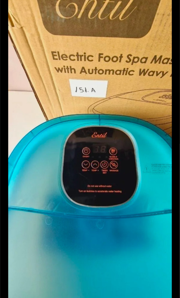 Masajeador de pies con 6 rodillos de masaje automáticos