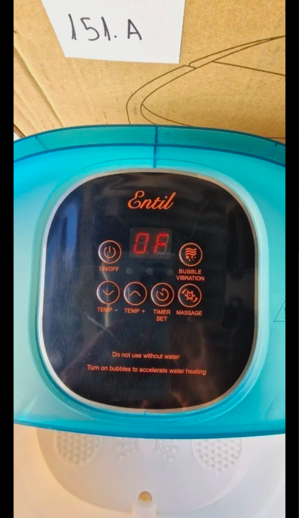 Masajeador de pies con 6 rodillos de masaje automáticos