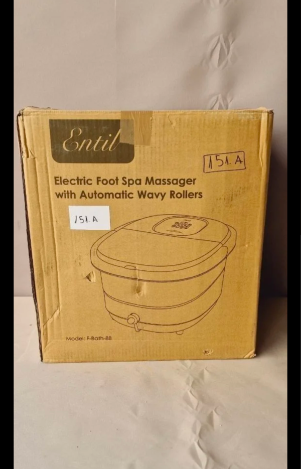 Masajeador de pies con 6 rodillos de masaje automáticos