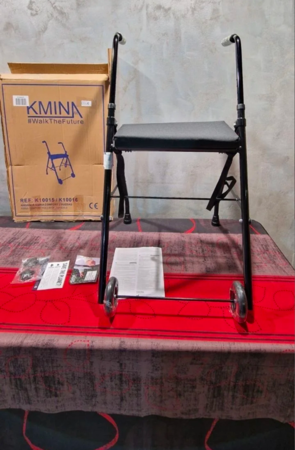 KMINA - Andador para Ancianos 2 ruedas