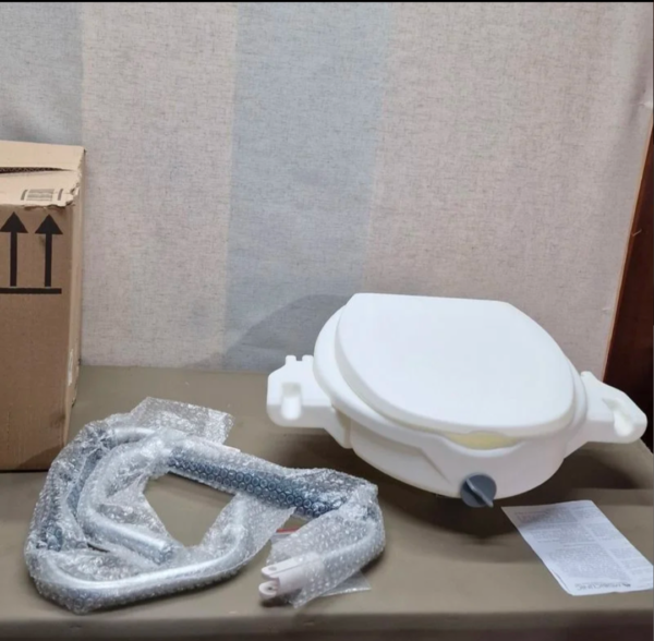 Mobiclinic, Elevador WC para adultos con reposabrazos, Guadiana