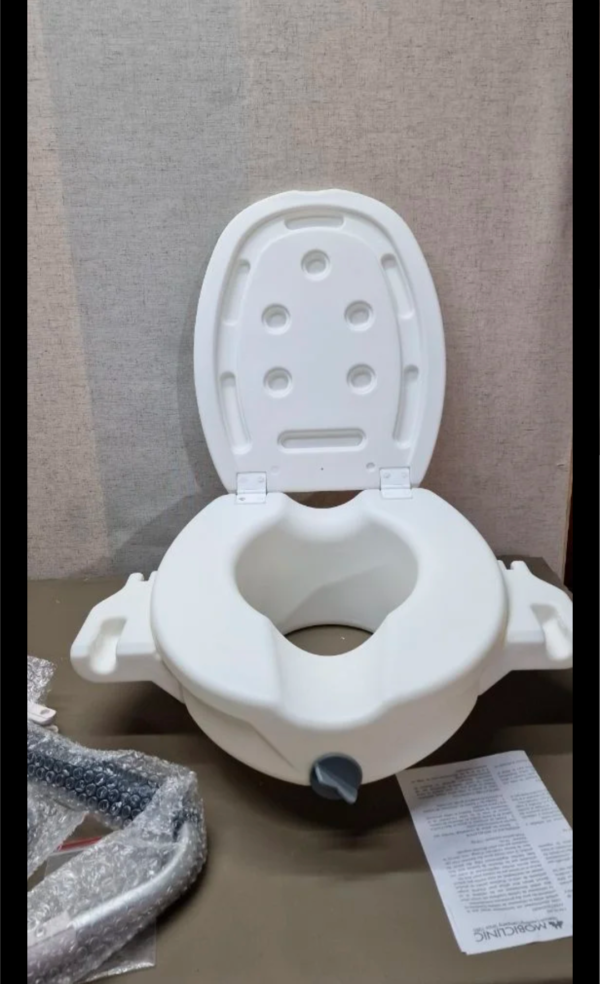 Mobiclinic, Elevador WC para adultos con reposabrazos, Guadiana