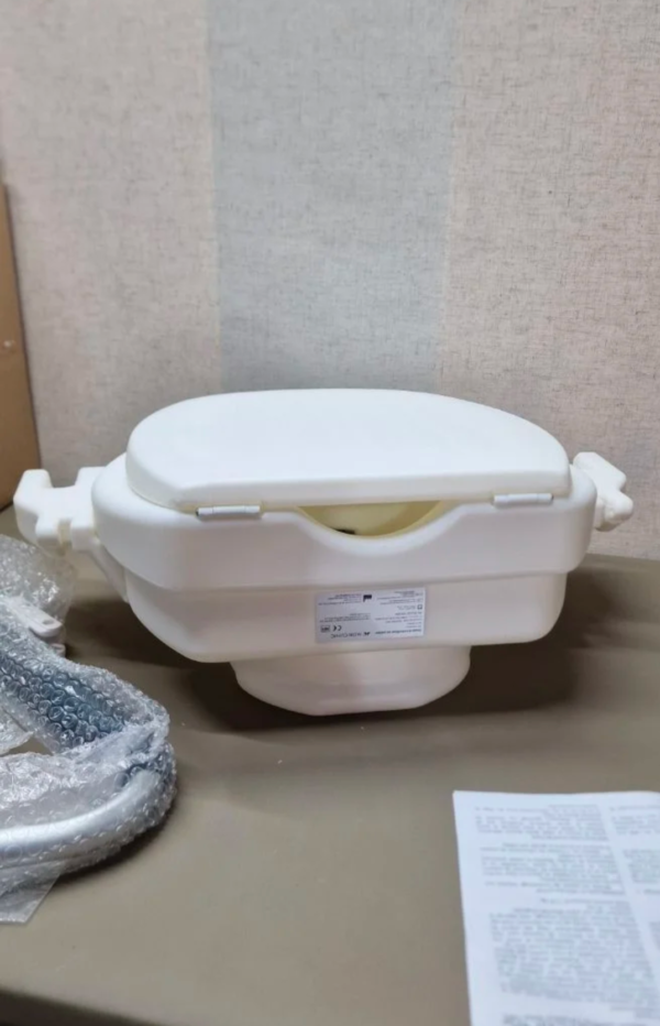 Mobiclinic, Elevador WC para adultos con reposabrazos, Guadiana