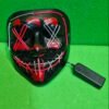 Máscara LED Resplandeciente Halloween Payaso Bufón