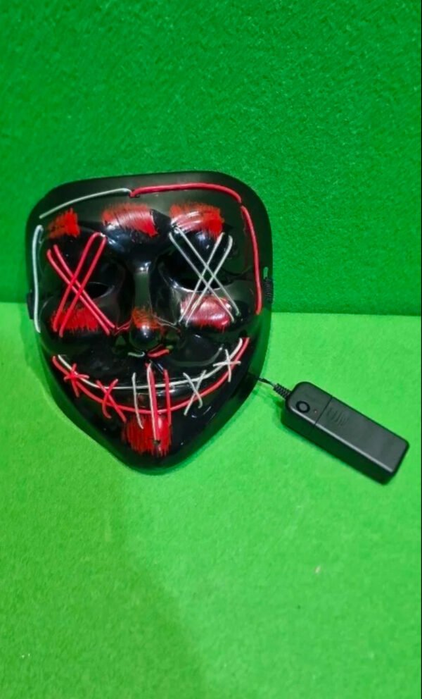 Máscara LED Resplandeciente Halloween Payaso Bufón