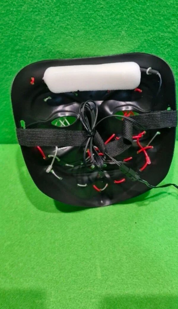 Máscara LED Resplandeciente Halloween Payaso Bufón