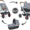 Cochecito + Cochecito Gris BEBE CONFORT - SMOBY