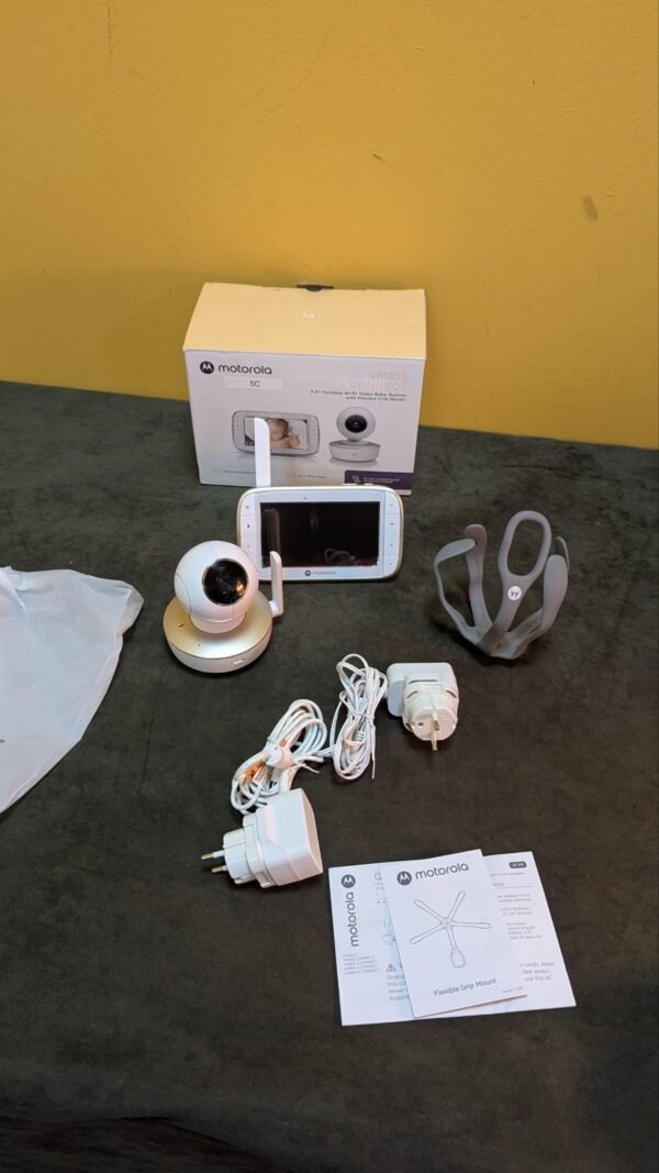 Motorola Nursery VM855 - Vigilabebés con conexión Wi-Fi
