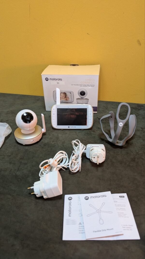 Motorola Nursery VM855 - Vigilabebés con conexión Wi-Fi