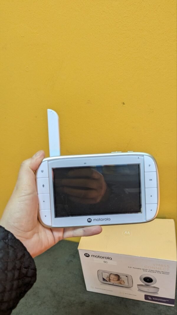Motorola Nursery VM855 - Vigilabebés con conexión Wi-Fi