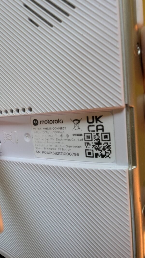 Motorola Nursery VM855 - Vigilabebés con conexión Wi-Fi