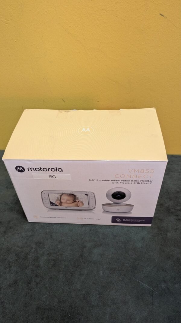 Motorola Nursery VM855 - Vigilabebés con conexión Wi-Fi