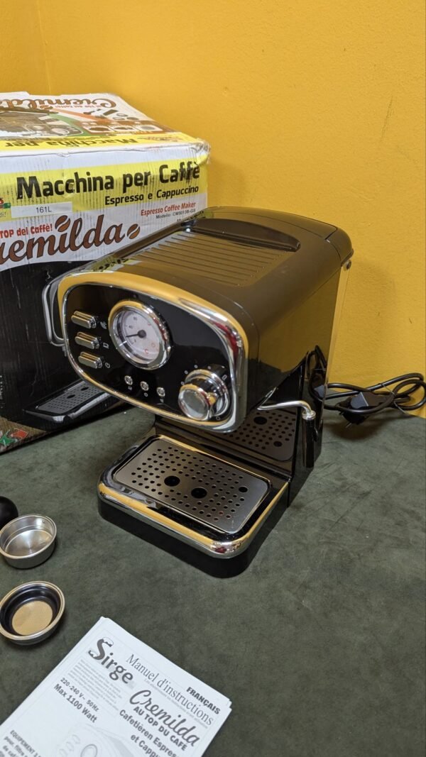 Sirge CREMILDA Cafetera Express para Espresso y Capuccino