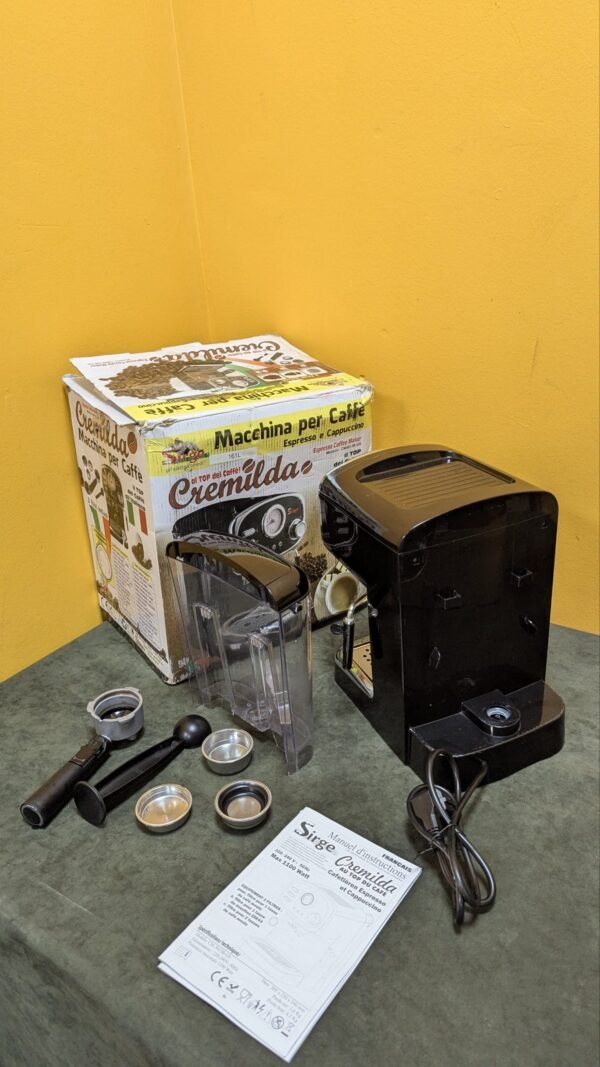 Sirge CREMILDA Cafetera Express para Espresso y Capuccino