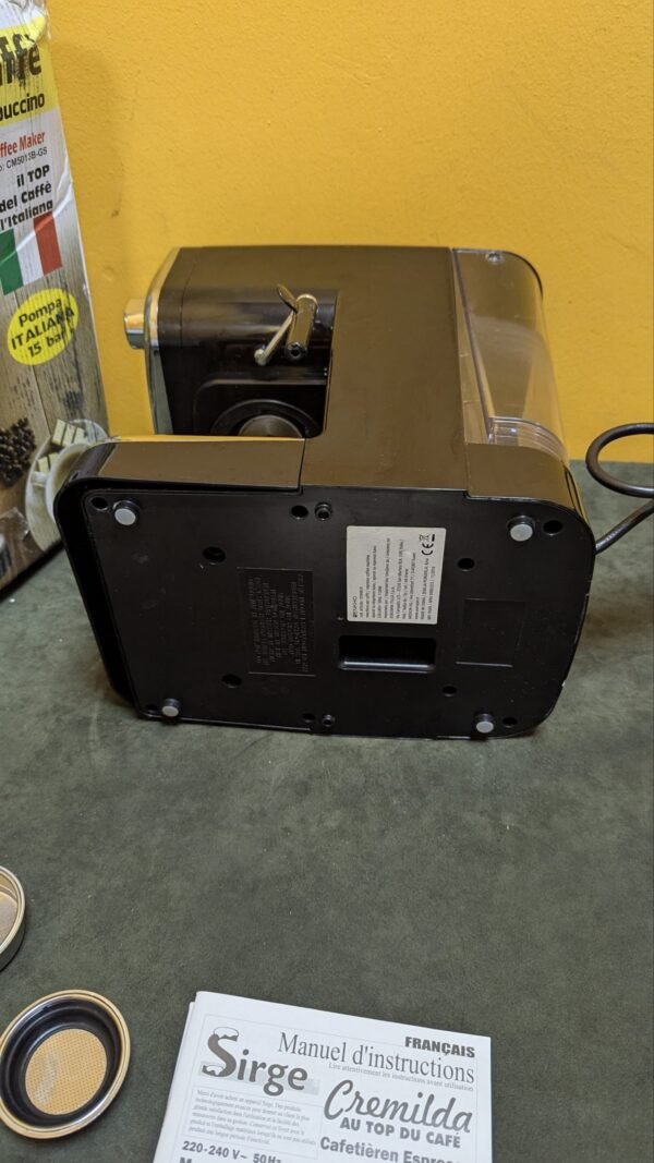 Sirge CREMILDA Cafetera Express para Espresso y Capuccino