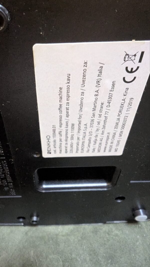 Sirge CREMILDA Cafetera Express para Espresso y Capuccino