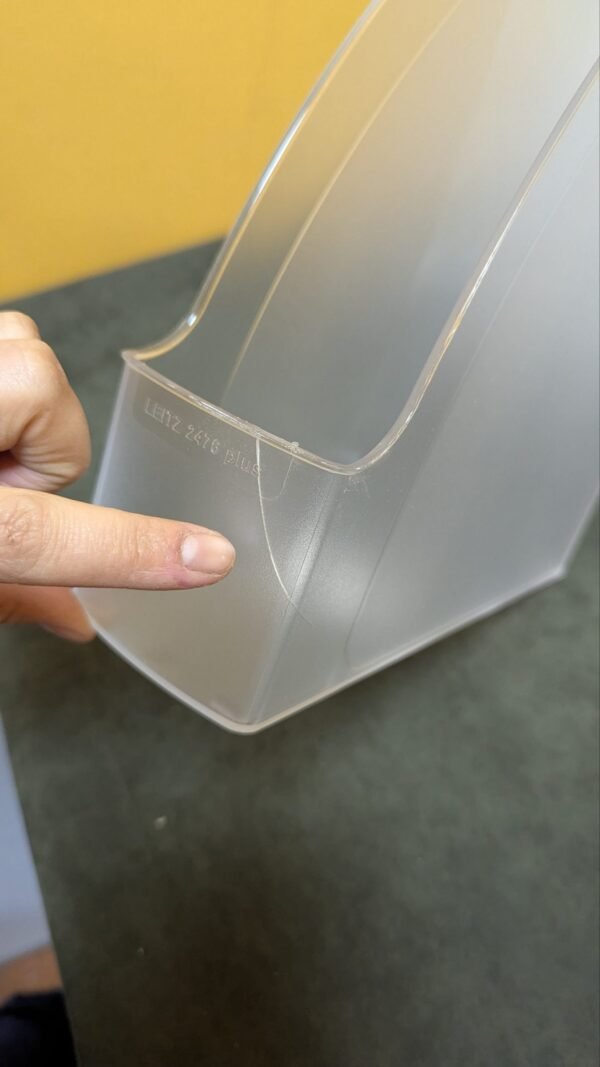 Archivador de pie (A4, 5 unidades), transparente