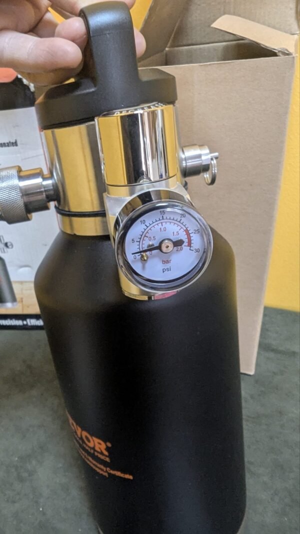 VEVOR Mini Barril de Cerveza Portátil 1,89