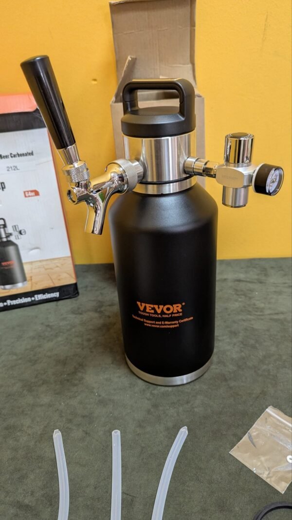 VEVOR Mini Barril de Cerveza Portátil 1,89