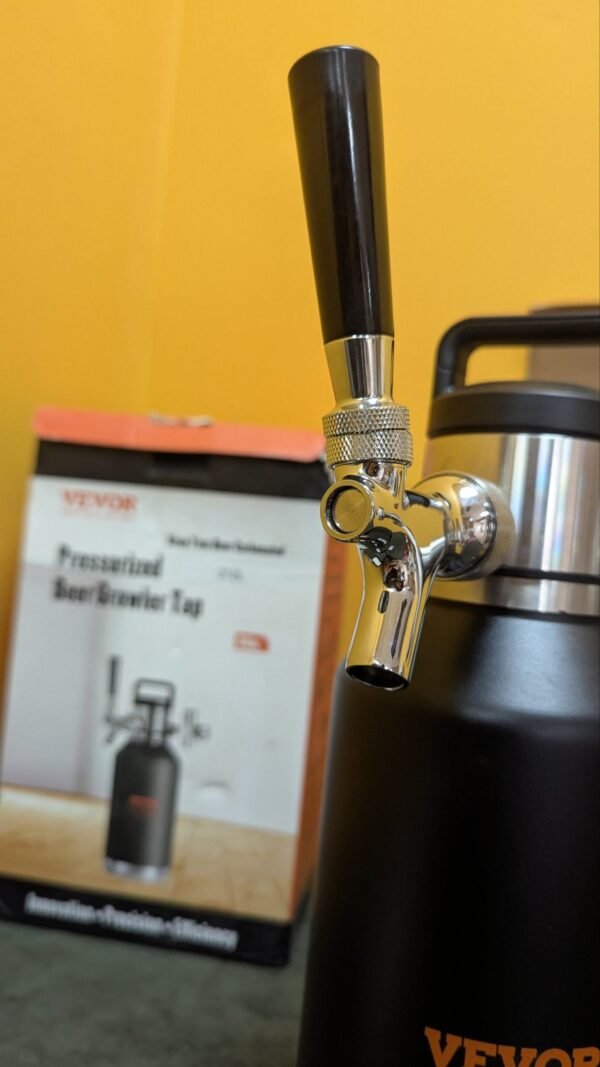 VEVOR Mini Barril de Cerveza Portátil 1,89