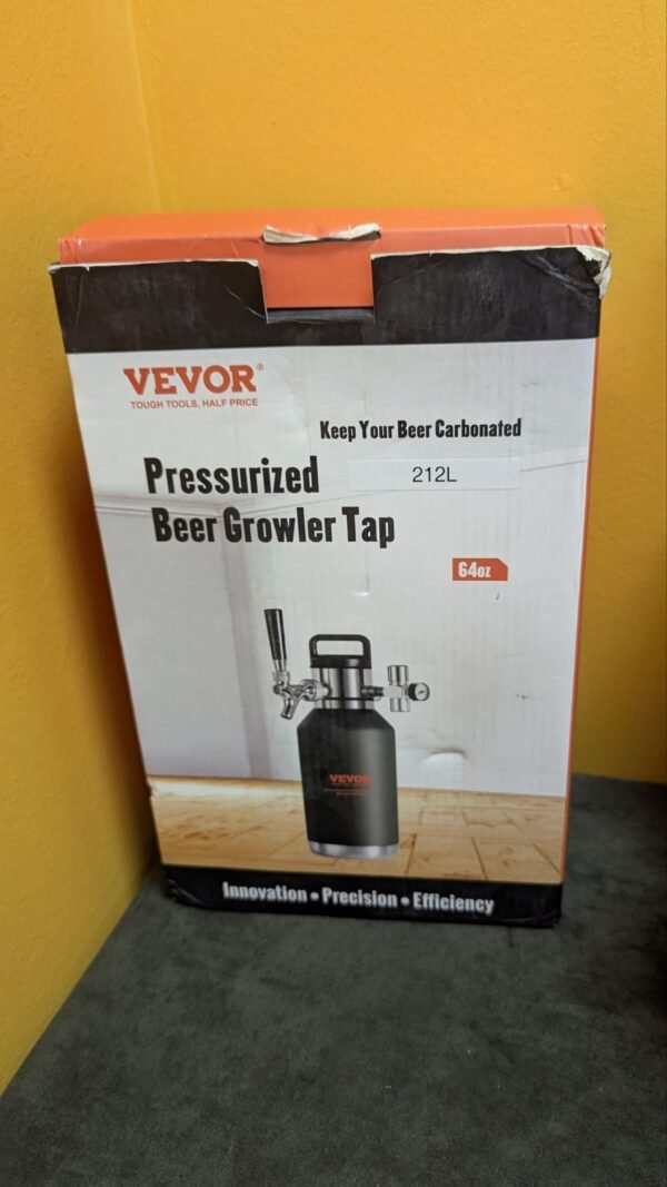 VEVOR Mini Barril de Cerveza Portátil 1,89