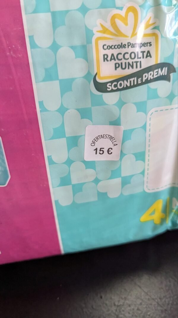 Pampers pañales talla 4  - 50 unidades