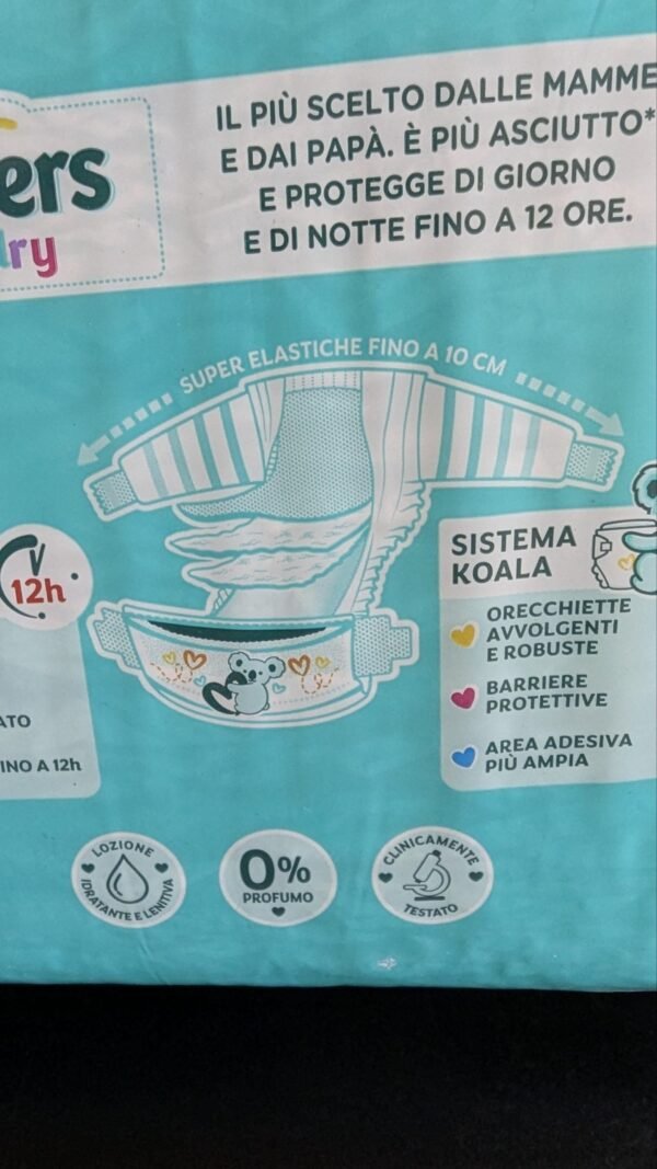 Pampers pañales talla 4  - 50 unidades