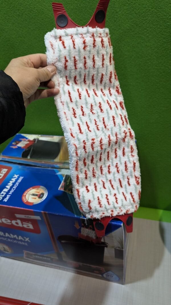 Vileda Ultramax  Mopa de microfibras para Fregar y Cubo con escurridor